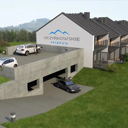 Apartament Marmurowy W Szczyrku Z Widokiem Na Góry Z Dostępem Do Sauny I Jacuzzi W Weekendy , Dwa Miejsca Parkingowe