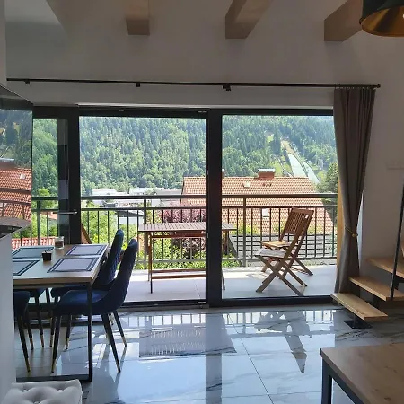 Marmurowy W Szczyrku Z Widokiem Na Góry Z Dostępem Do Sauny I Jacuzzi W Weekendy , Dwa Miejsca Parkingowe Szczyrk