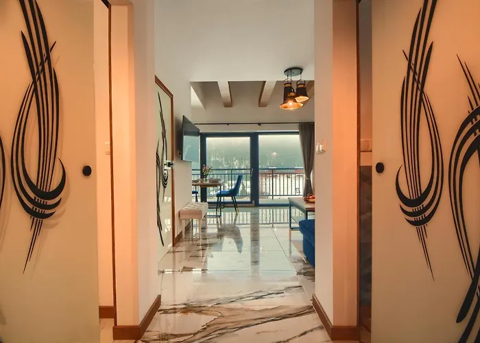 Apartament Marmurowy W Szczyrku Z Widokiem Na Gory Z Dostepem Do Sauny I Jacuzzi W Weekendy, Dwa Miejsca Parkingowe