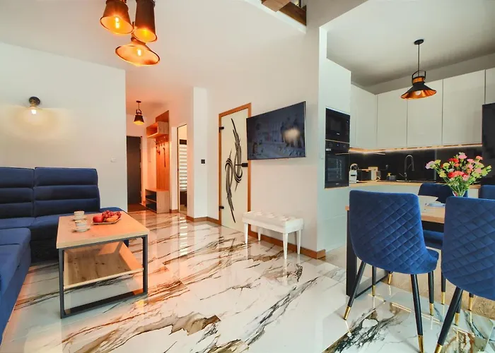 Apartament Marmurowy W Szczyrku Z Widokiem Na Gory Z Dostepem Do Sauny I Jacuzzi W Weekendy, Dwa Miejsca Parkingowe דירה