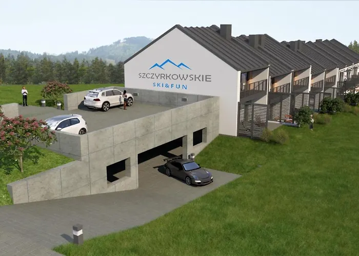 דירה Apartament Marmurowy W Szczyrku Z Widokiem Na Gory Z Dostepem Do Sauny I Jacuzzi W Weekendy, Dwa Miejsca Parkingowe