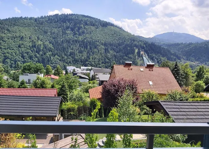 Appartement Marmurowy W Szczyrku Z Widokiem Na Gory Z Dostepem Do Sauny I Jacuzzi W Weekendy, Dwa Miejsca Parkingowe Szczyrk