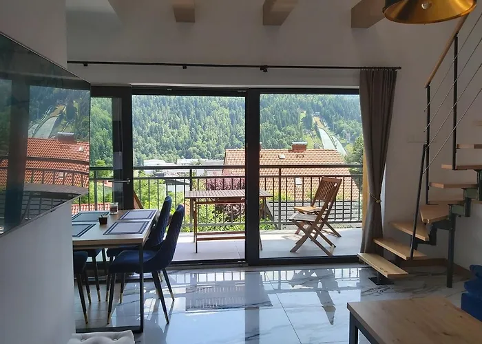 Apartament Marmurowy W Szczyrku Z Widokiem Na Gory Z Dostepem Do Sauny I Jacuzzi W Weekendy, Dwa Miejsca Parkingowe שצ'צ'ירק